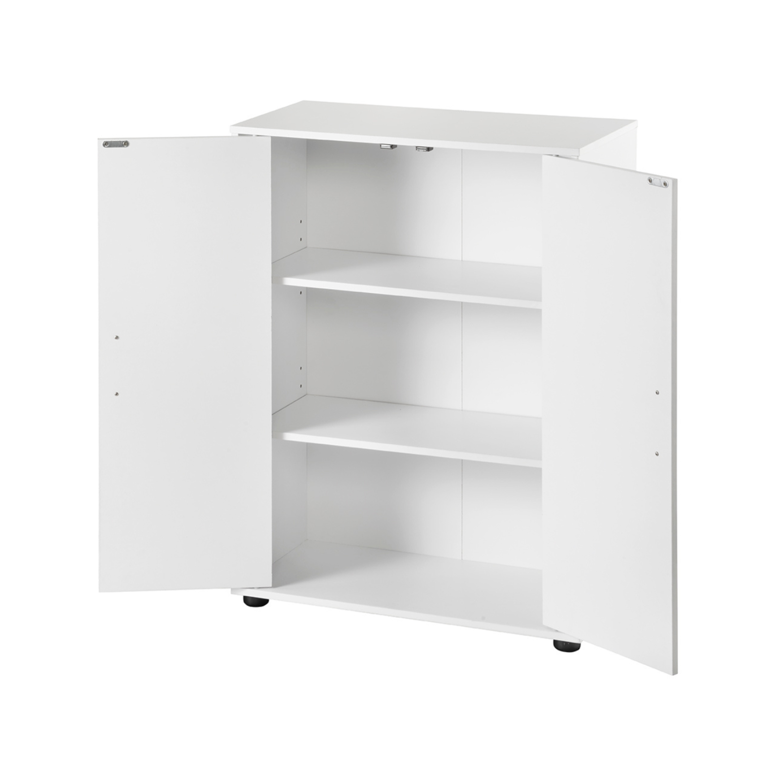 Maclaren Macey Double Door Sideboard Storage White Bunnings