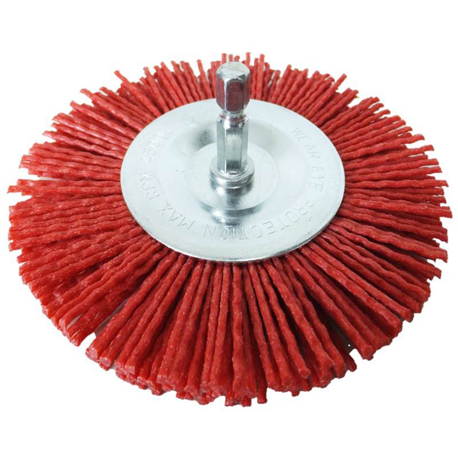TEHAUX Flap Wheel Sander - Abrasive Nylon Sanding Head With Handle For Drill & Rotary Tools